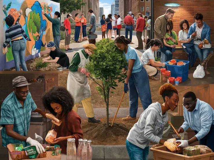 People-centered support and community well-being