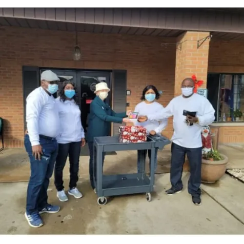 A moment from community work