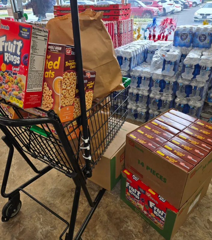 People coming together to support community needs